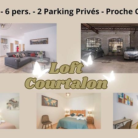 トロワLoft Courtalon - Haut Standing - Patio - Parking Privesアパートメント エクステリア 写真