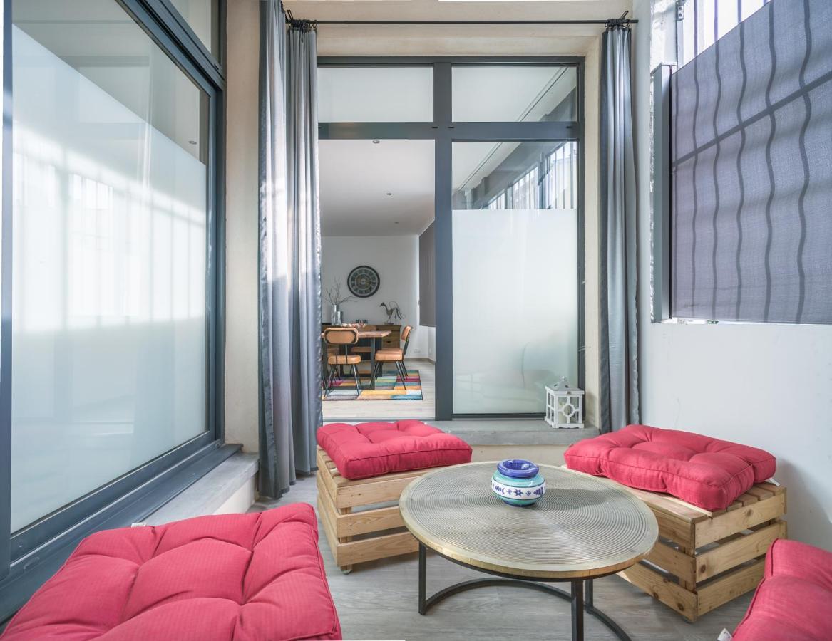 トロワLoft Courtalon - Haut Standing - Patio - Parking Privesアパートメント エクステリア 写真